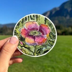 The Wildflower Company 3’ Vinyl Sticker